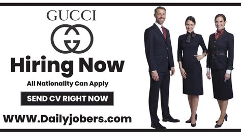 gucci italia posizioni aperte|gucci job vacancies.